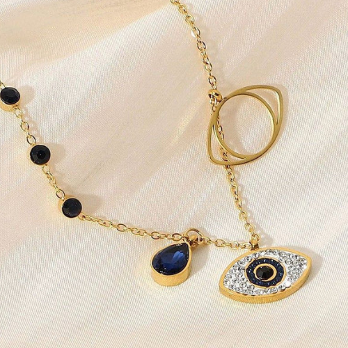 Mystical Evil Eye Charm Necklace