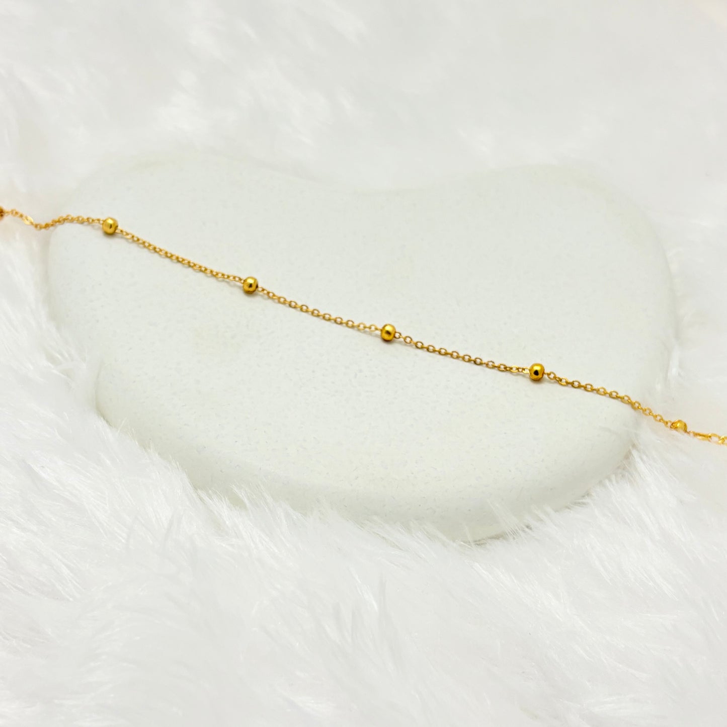 Delicate Satellite Chain Bracelet