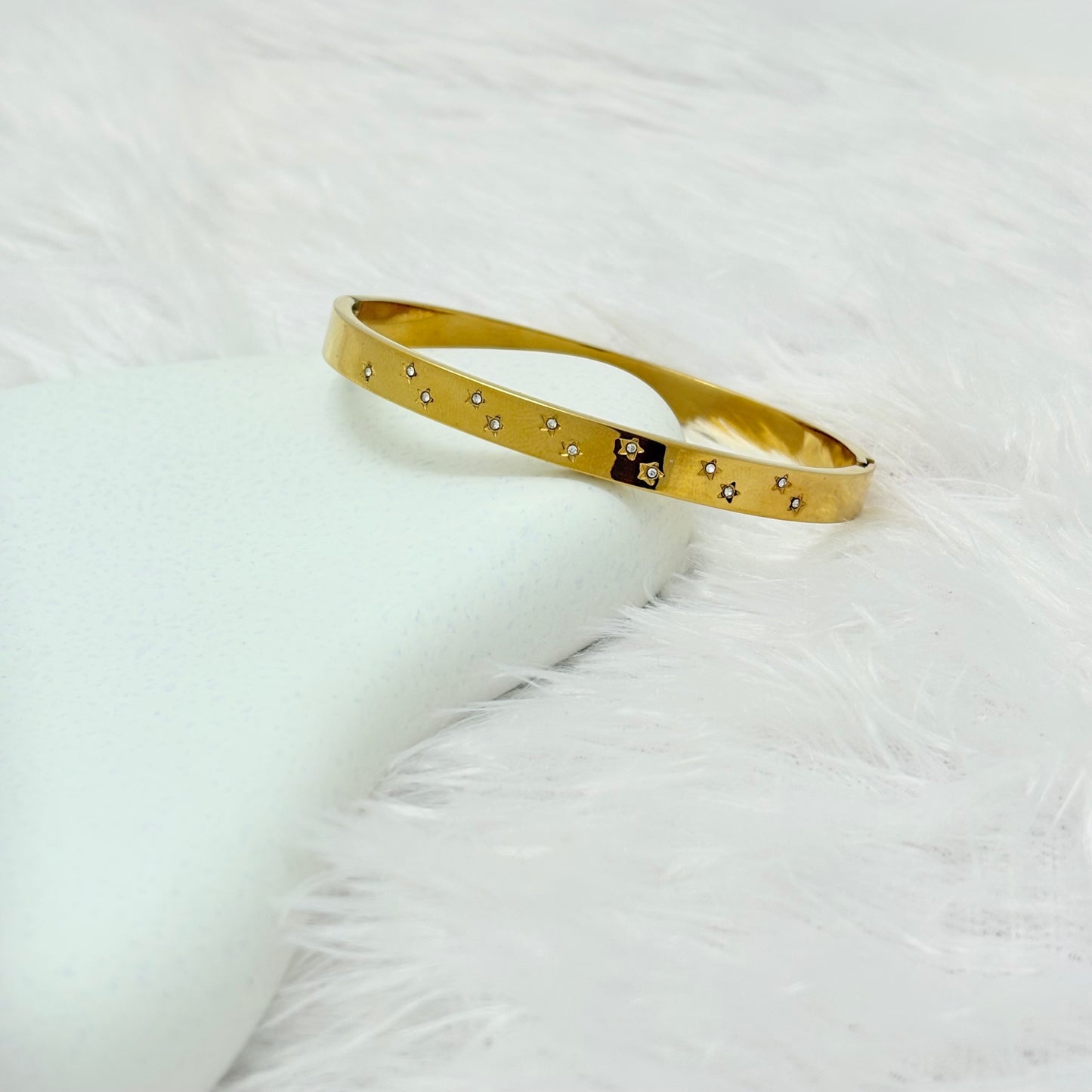 Sparkling Celestial Star Bangle