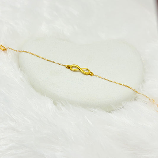 Classic Gold Infinity Symbol Bracelet