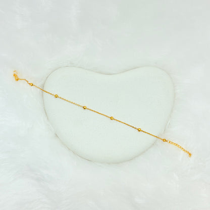 Delicate Satellite Chain Bracelet