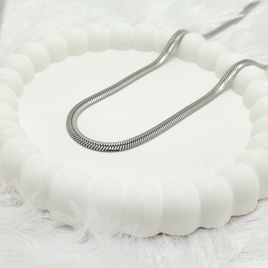 Classic Silver Snake Chain