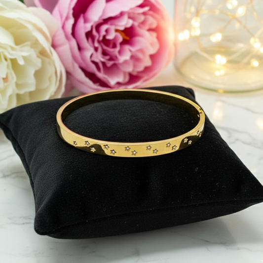 Sparkling Celestial Star Bangle