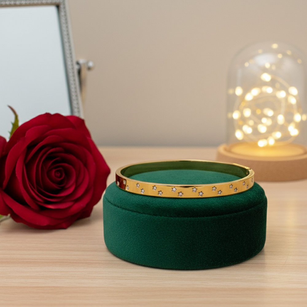 Sparkling Celestial Star Bangle